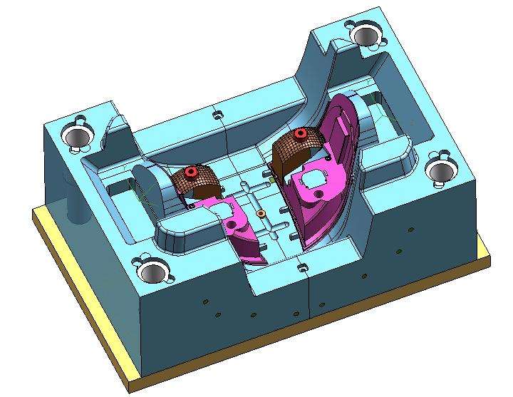 汽车大灯模具 (4)